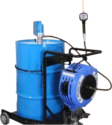 Oil charging rig